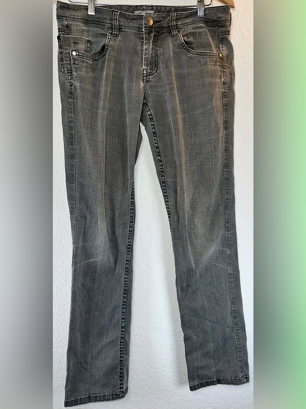 Horny Toad Low Rise Gray Jeans